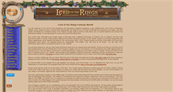 Desktop Screenshot of lord-of-the-rings.org